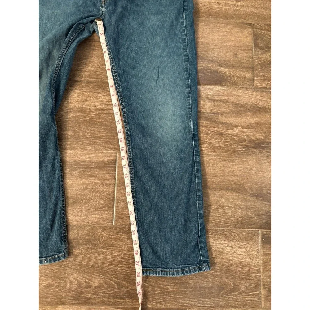 Mens Levi’s 514 Size 36/30‎ Medium Wash Denim Straight Leg Blue Jeans EUC